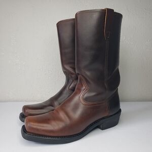 Durango  Brown Leather Western Boots Mens Size 10.5 Extra Wide